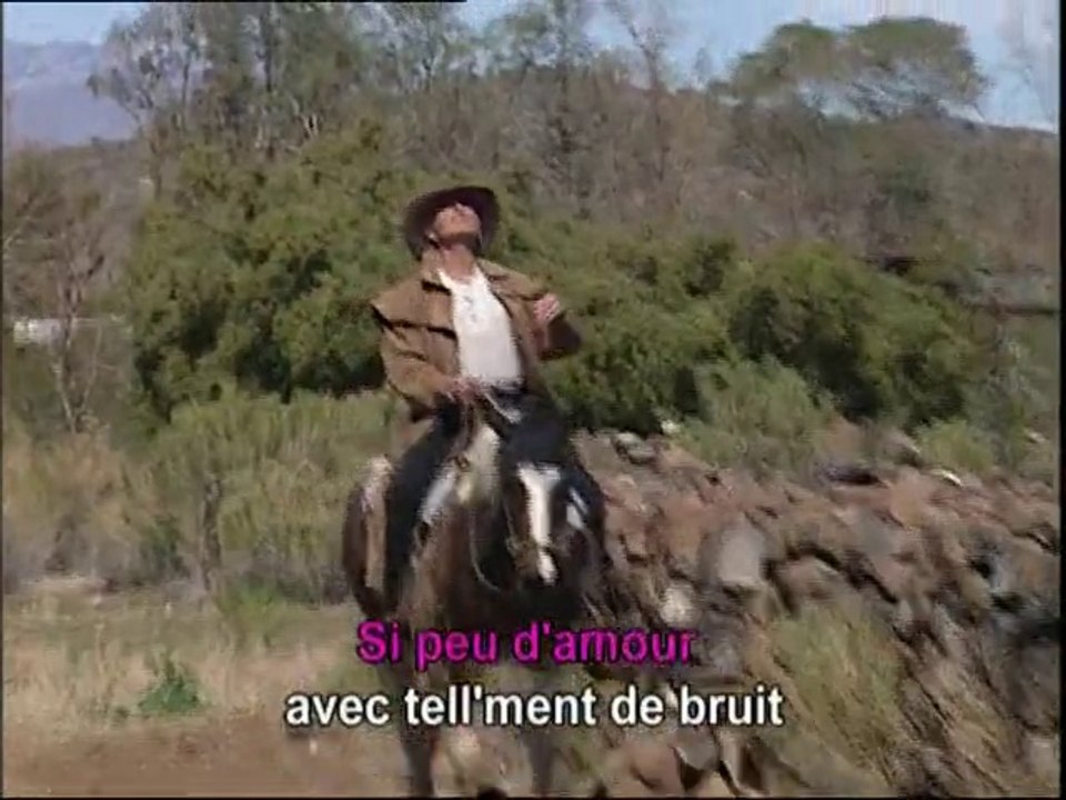 KARAOKE JOHNNY HALLYDAY - Quelque chose de Tennessee