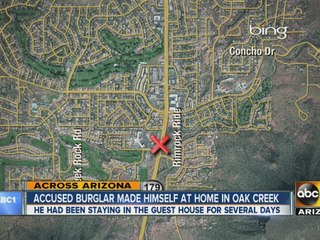 Accused burglar made himself at home in Oak Creek