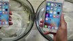 Les smartphones Apple iPhone 6s vs iPhone 6s Plus sont-ils étanches... Waterproof test