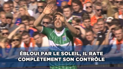 Ébloui par le soleil, il rate complètement son contrôle