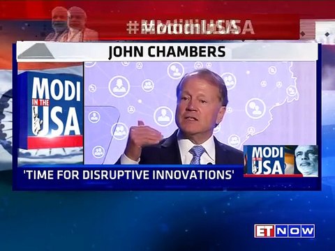 Cisco Systems’ EC John Chambers: PM Modi sends a message to the world what's possible