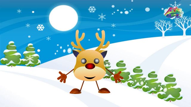 Jingle Bells Jingle Bells Song - Cartoon Animation rhymes & song for children