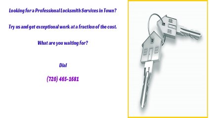 Full Service Mobile Locksmith in Georgetown, CO