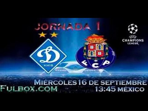 DINAMO KIEV VS OPORTO 2-2 LIGA DE CAMPEONES 2015-16