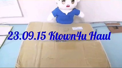 [Kpop Haul] 23.09.15 Ktown4u Haul