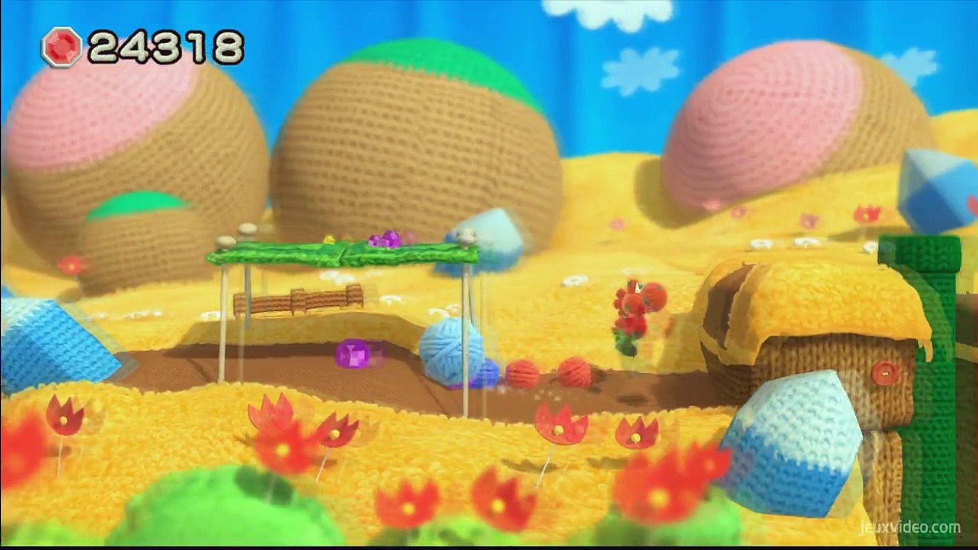 3-1 Yoshi Woolly World