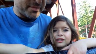Mixed emotions - Her First Roller Coaster Ride