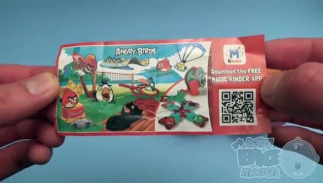 Angry Birds Surprise Eggs Learn Sizes Big Bigger Biggest! Opening Eggs with Toys and Candy! Part 2