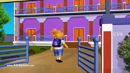 Teddy Bear Song -3D Animation Teddy Bear Nursery Rhyme for Children in English