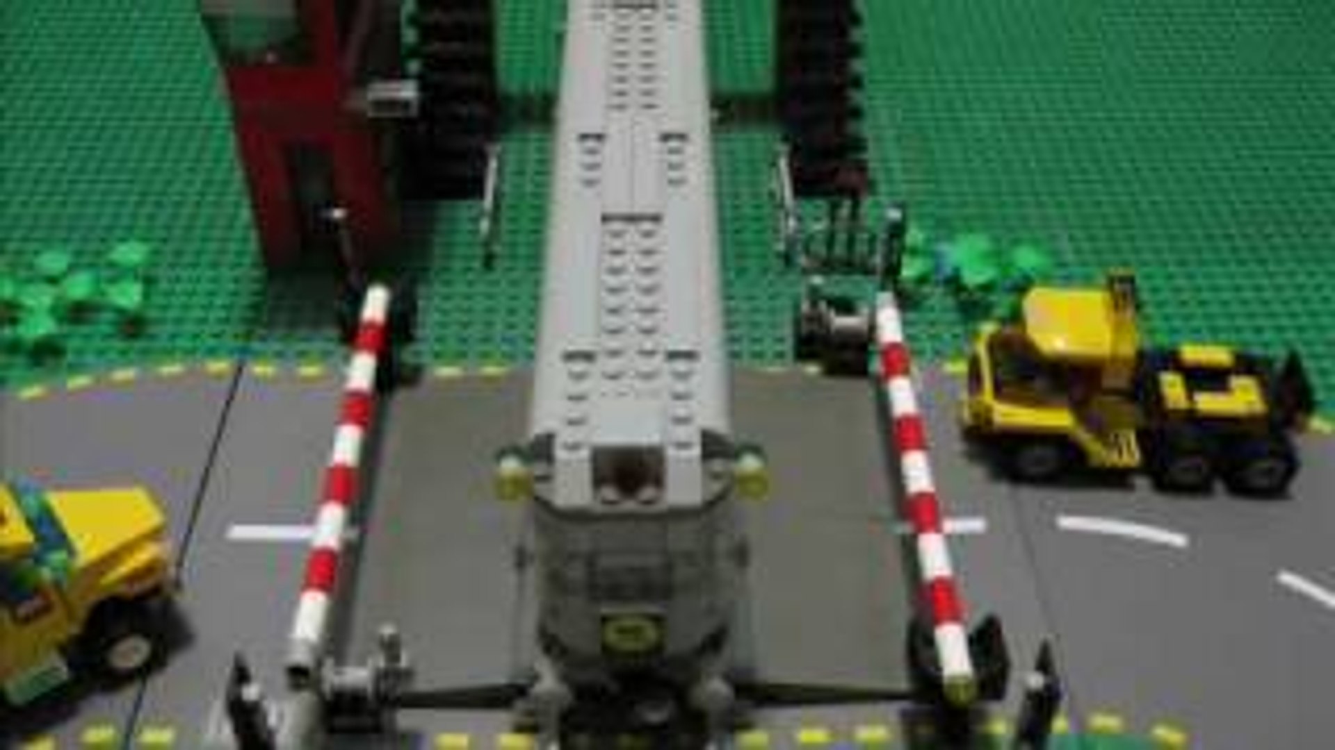 lego train rail crossing