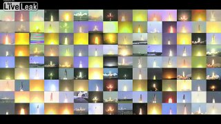 Grand Finale - Watch all 135 Space Shuttle Launches at Once