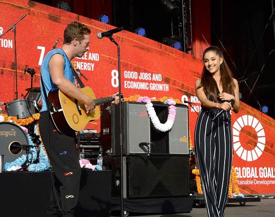 Coldplay perform new song 'Amazing Day' and duet with Ariana Grande
