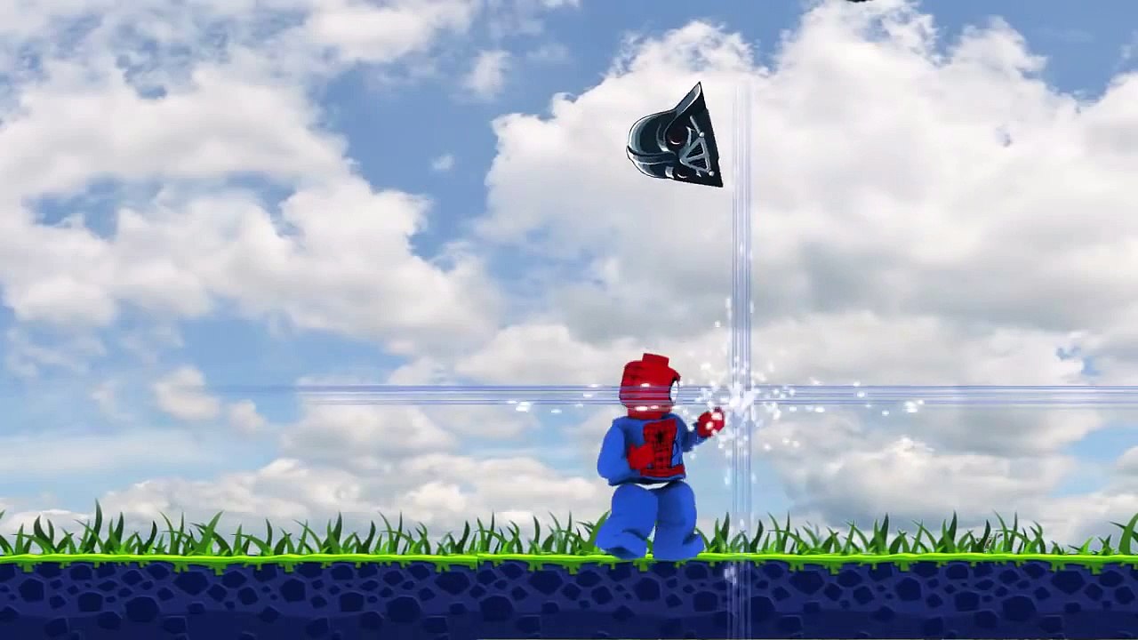 Lego Spiderman Vs Angry Birds Star Wars