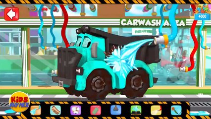 Dumpstar Truck | Car Wash Game | Kids Game Play