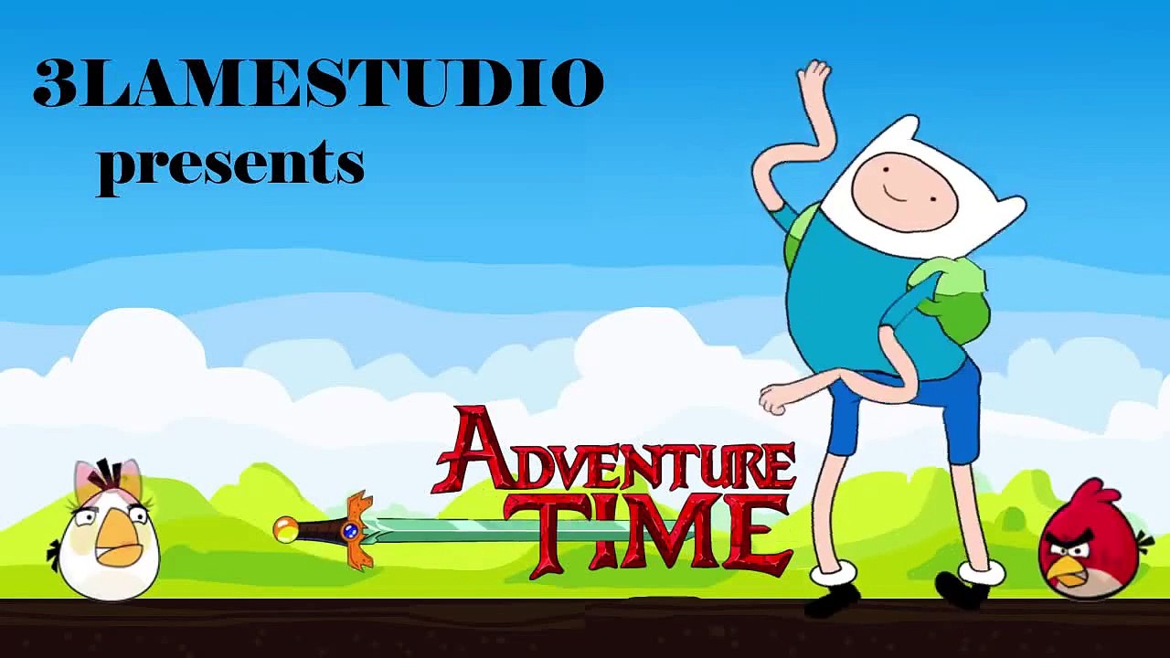 ANGRY BIRDS VS ADVENTURE TIME