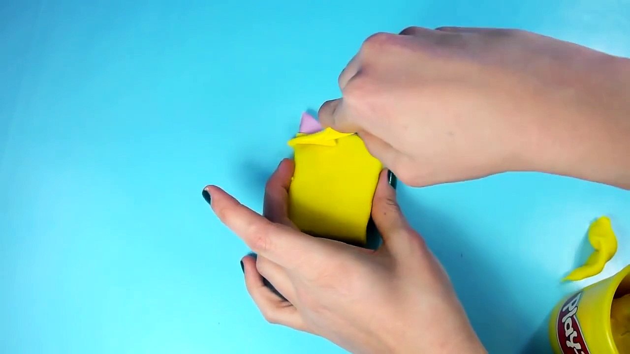 Spongebob Squarepants, How to make Play Doh Spongebob Playdough cookie