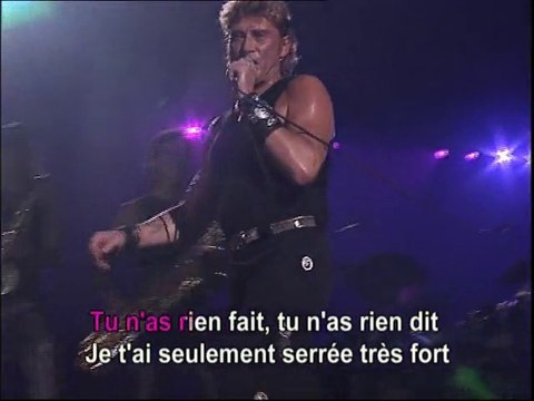 KARAOKE JOHNNY HALLYDAY - Je veux te graver dans ma vie