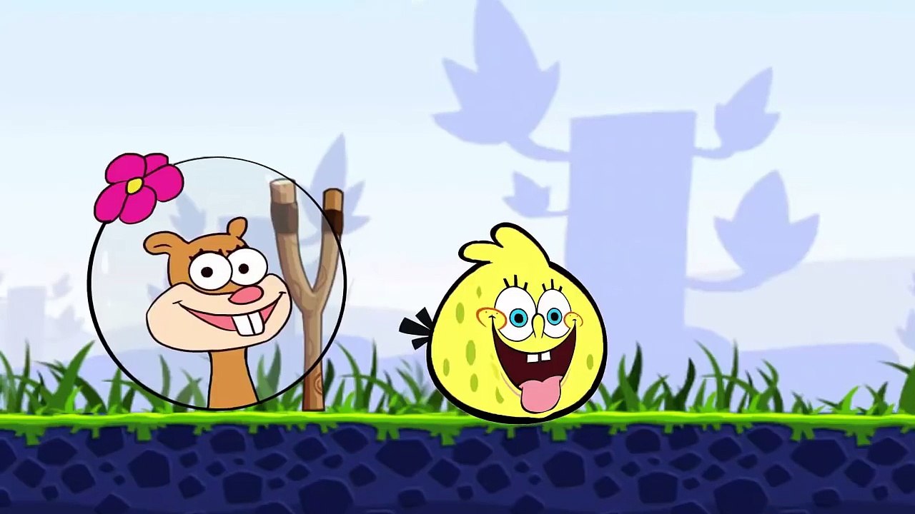 ANGRY BIRDS SPONGEBOB SQUAREPANTS STYLE