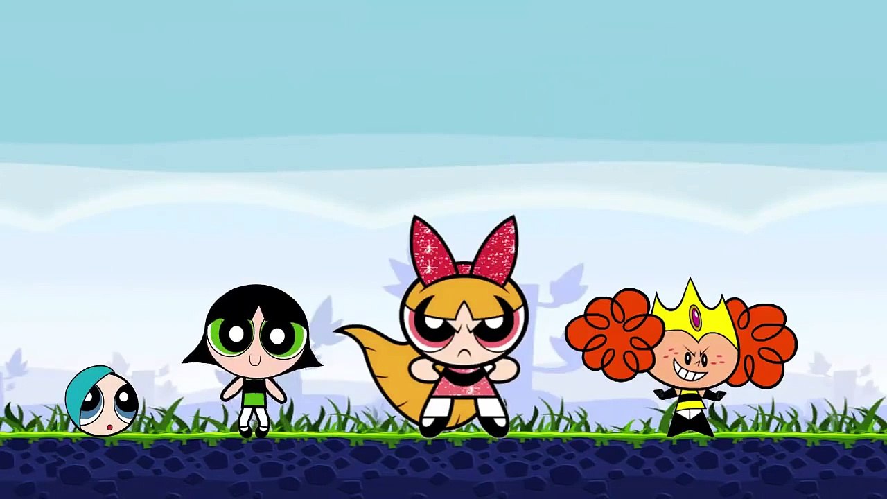 Angry Powerpuff Girls(angry birds and the powerpuff girls short parody)