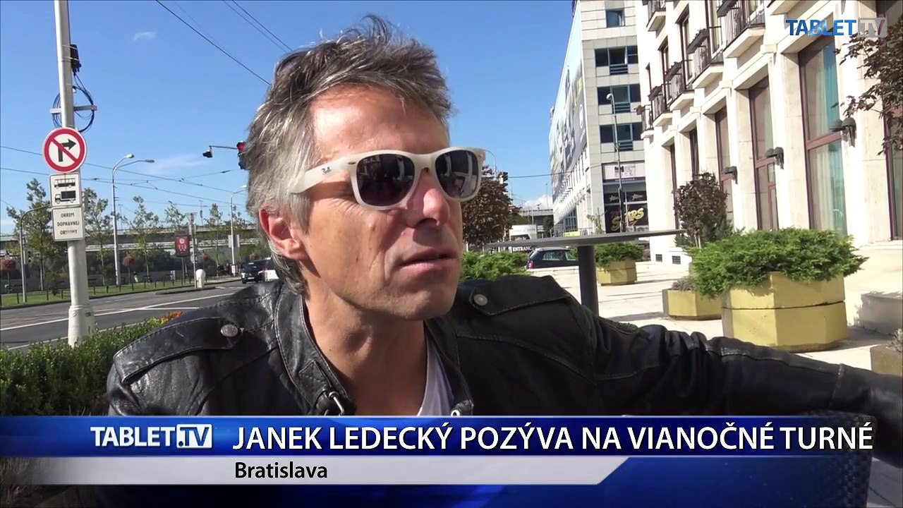 Janek Ledecký pozýva na vianočné turné