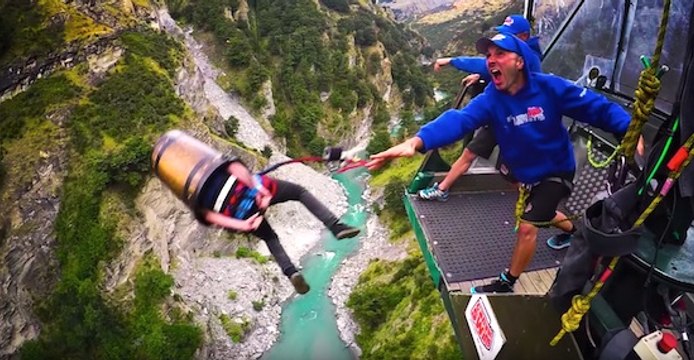 Canyoning, parachutisme, et bungy avec Devin SuperTramp en Nouvelle-Zélande