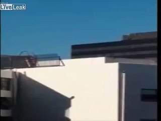 Naked woman jumps from Beverly Hills high-rise.