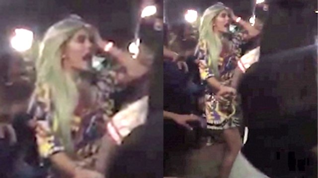 (VIDEO) OMG! Kylie Jenner ATTACKED By Fan Outside Chris Brown Concert