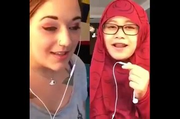 Suara Merdu Banget - Aksi Maya Ismawati TKW vs Bule Cantik