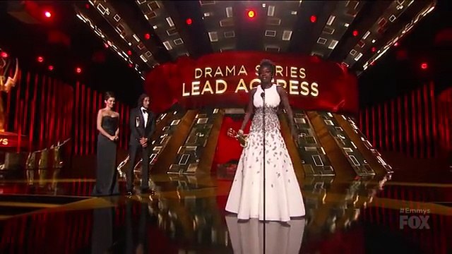 Emmys 2015 _ Viola Davis Wins Outstanding Lead Actress In Drama Series