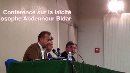 Conférence d'Abdennour Bidar sur la laïcité
