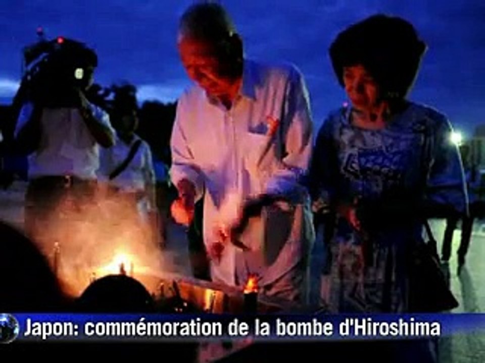 Le Japon traumatisé par le nucléaire commémore la bombe d'Hiroshima