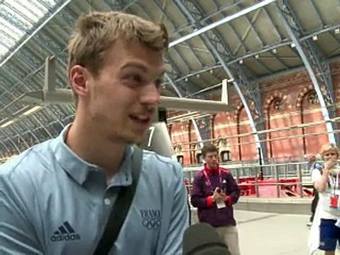 JO/Athlétisme: Christophe Lemaitre face au Maître Usain Bolt sur 200 m