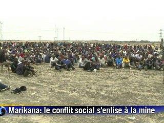 Afrique du Sud: le conflit s'enlise à la mine de Marikana