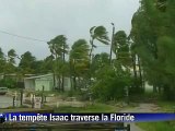 La tempête Isaac progresse dans le golfe du Mexique et se dirige vers la Louisiane