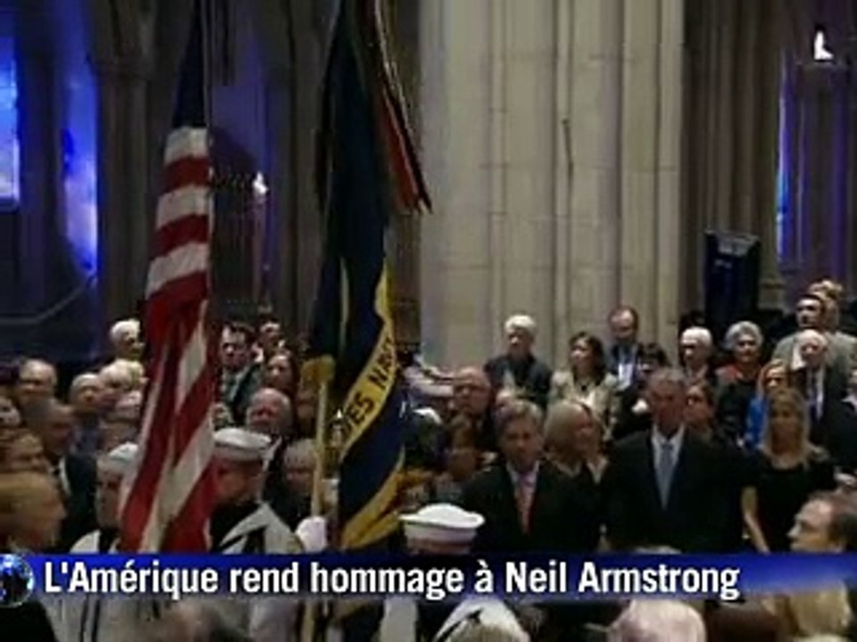 L'Amérique célèbre la mémoire de Neil Armstrong, premier homme sur la Lune