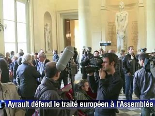 Ayrault livre son plaidoyer pour le traité budgétaire européen