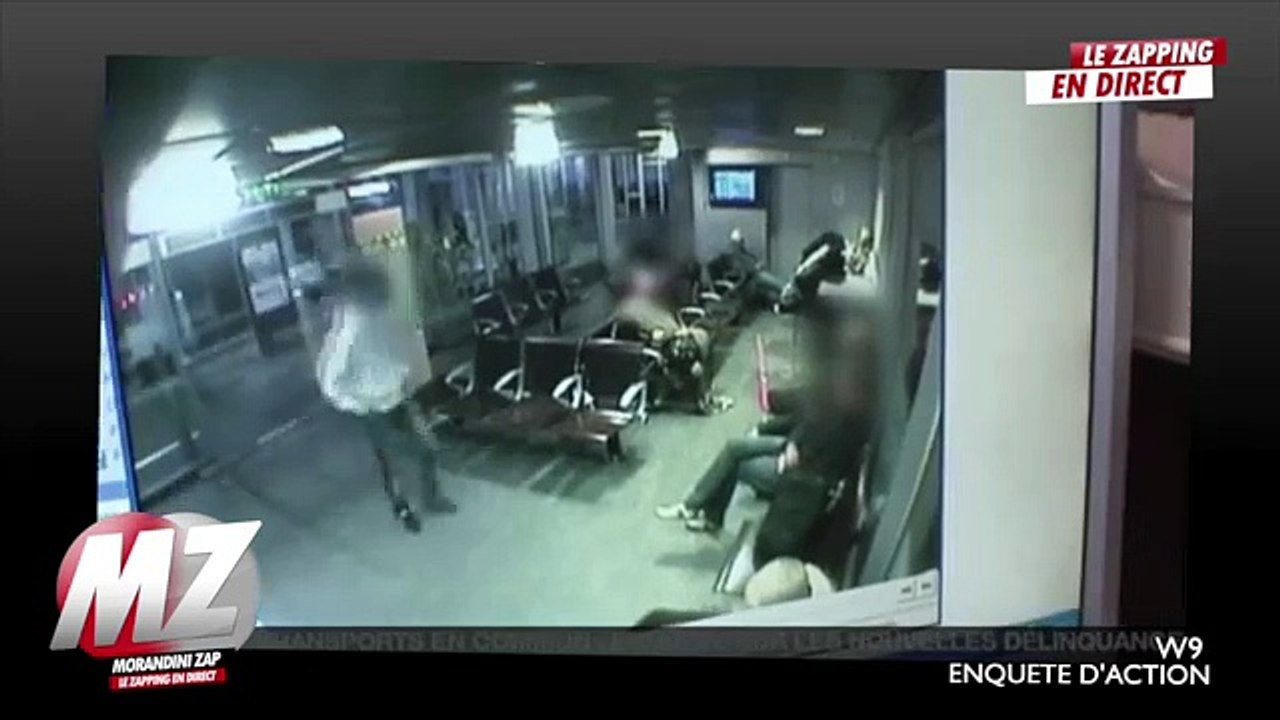 Il vole les bagages des voyageurs sous leur nez !