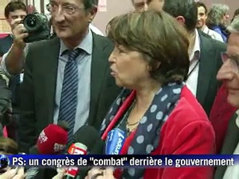 Congrès du PS: ministres et hiérarques du parti défilent à Toulouse