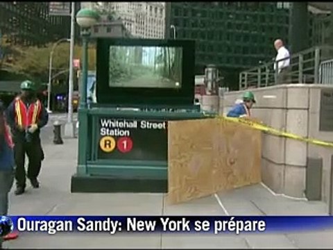 Ouragan Sandy: évacuations massives, la côte Est des Etats-Unis se barricade