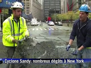 Ouragan Sandy: des millions d'Américains sans électricité, Obama dans le New Jersey