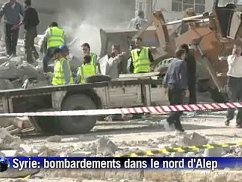 Syrie: combats et bombardements à Damas et Alep