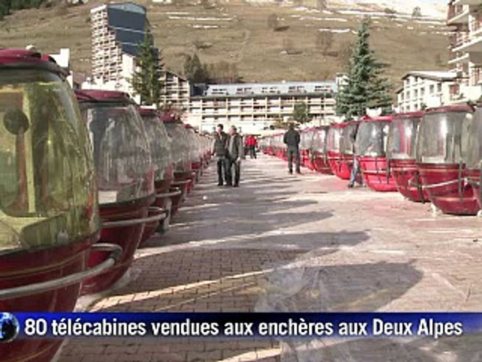 Enchères: engouement pour une télécabine des Deux Alpes