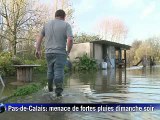 Les cours d'eau du Pas-de-Calais stabilisés, maintien de la vigilance orange