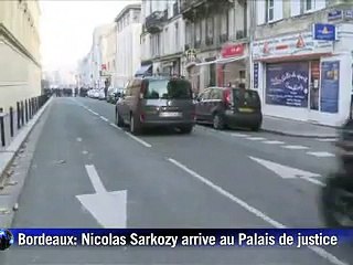Bettencourt : Sarkozy entendu à Bordeaux par les juges