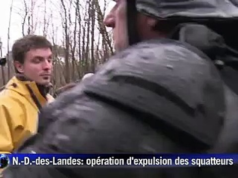 A Notre-Dame-des-Landes, les destructions de squats sous haute tension