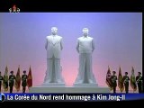 La Corée du Nord mobilise les masses en mémoire de Kim Jong-Il