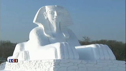 Harbin, la ville faite de glace en Chine !