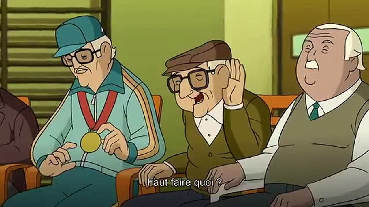La tête en l'air