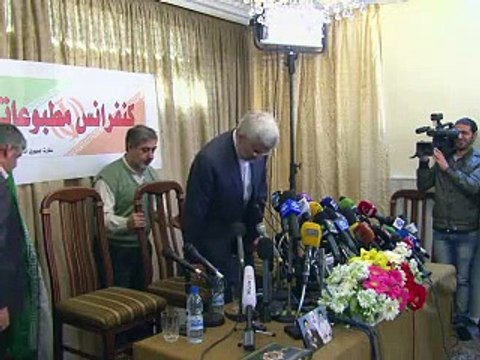 Syrie: le chef de l'opposition exhorte Damas à dialoguer en vue d'une transition