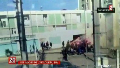 Les images de l'attaque du TGV Marseille